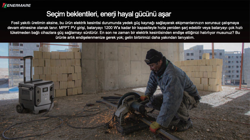 WOLONG/ATB Taşınabilir Güç İstasyonu WL-5000pro