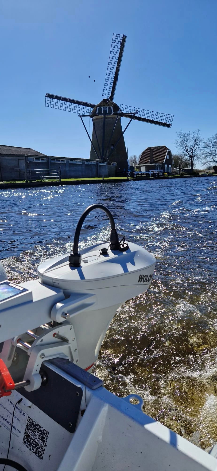 WOLONG -  Flowstar 1.0 kW Elektrikkli Dıştan Takma Motor