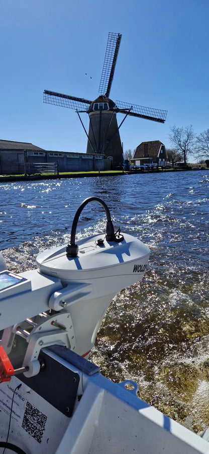 WOLONG -  Flowstar 1.0 kW Elektrikkli Dıştan Takma Motor