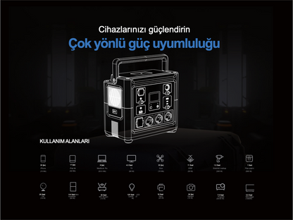 WOLONG/ATB Taşınabilir Güç İstasyonu WL-1000pro